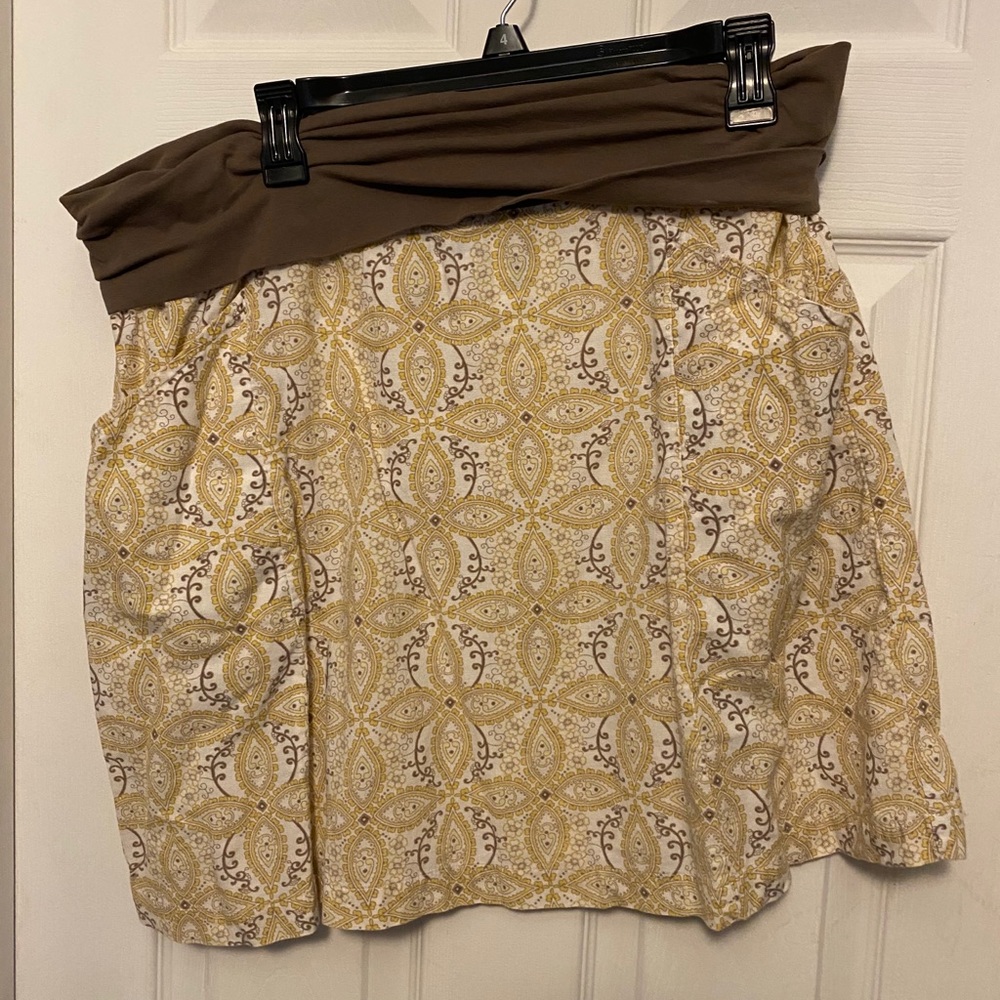 Columbia linen skirt